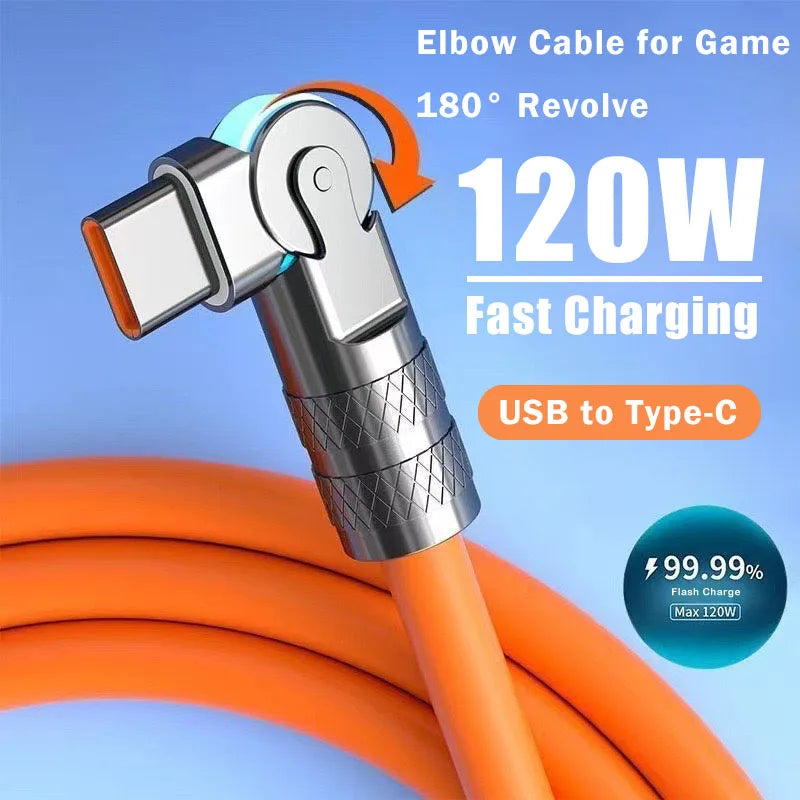 120W USB Type C Cable