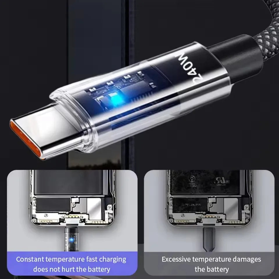 240W USB Type C Cable