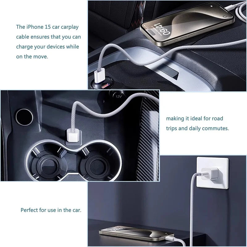 60W USB-C Charger Cable