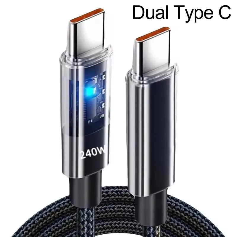 240W USB Type C Cable