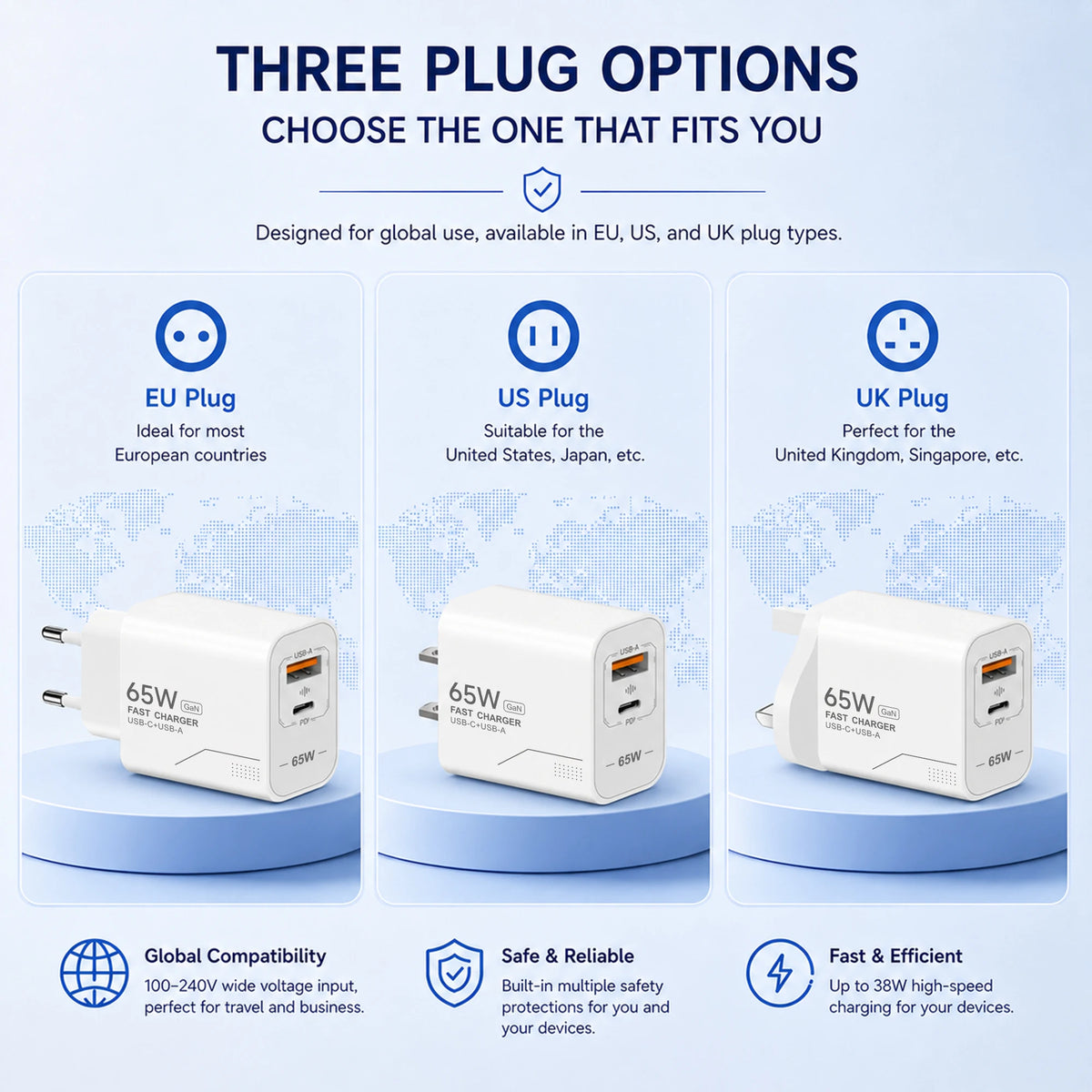 65W USB C Charger